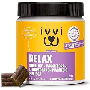 ivvi Relax - Calmante para Perros con L-triptófano