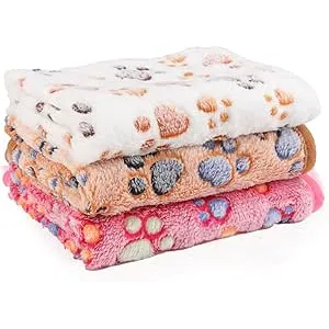 peaceking 3PCS Manta para Perros y Gatos, Mantas d