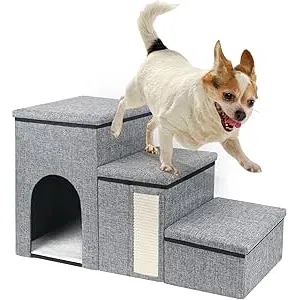 petizer Escaleras para perros pequeños, escaleras